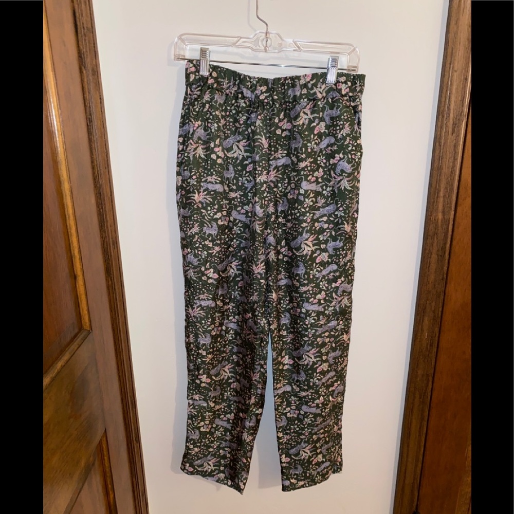 J. Crew Easy Pull-on Shake Twill Drake Shale Pants